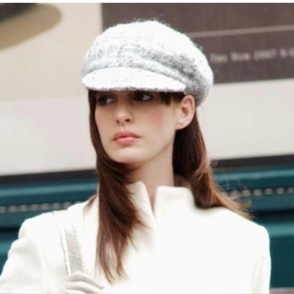 Betmar (NY) Elegant black Newsboy winter wool Hat, OS, NWOT